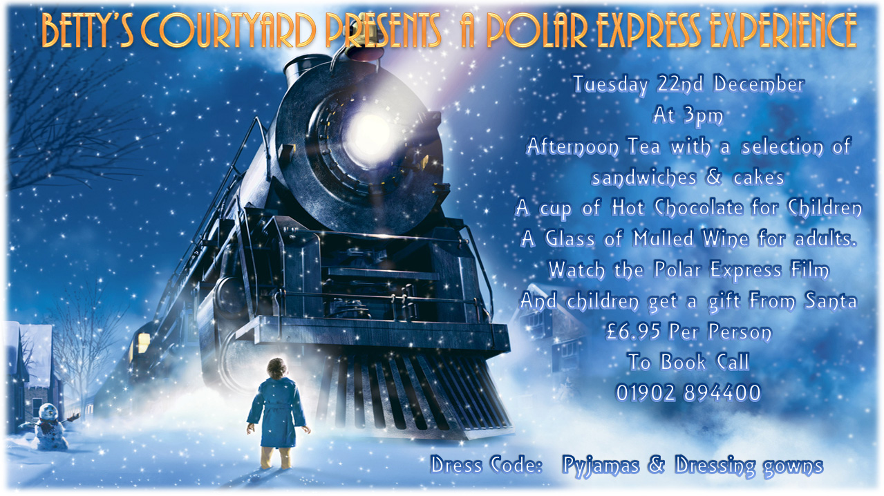 The Polar Express arrives in Wombourne